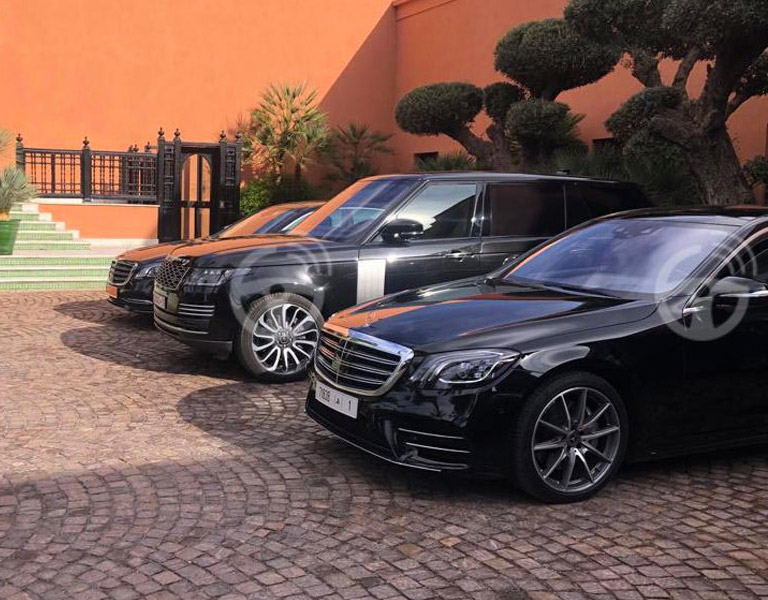 luxury car for airport transfer Mohammed V cmn casablanca